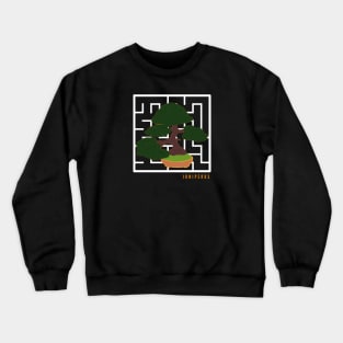 Bonsai maze Crewneck Sweatshirt